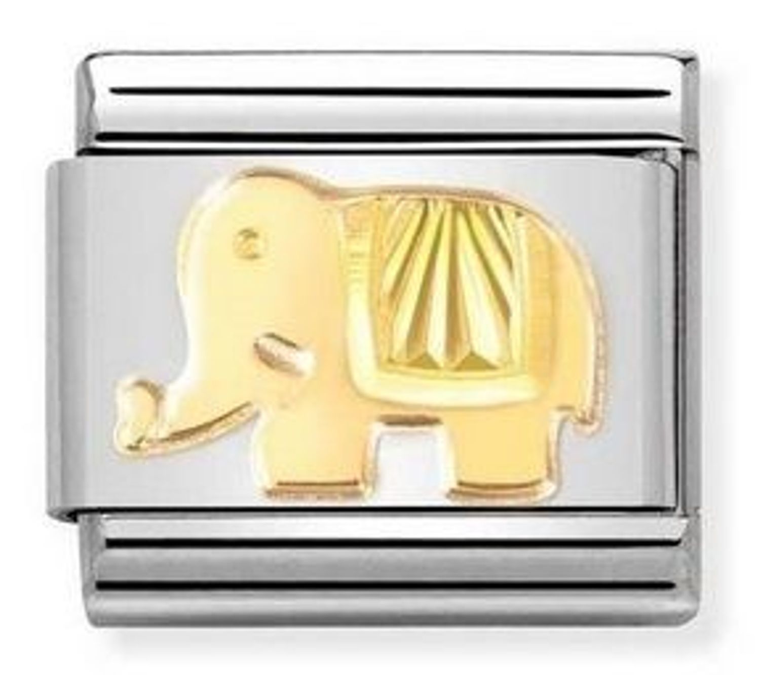 Nomination - Link 18K 'Złoty Słonik na szczęście' 030149 50.jpg